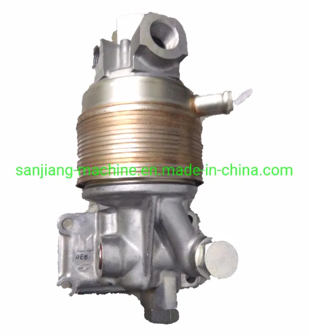 4jg1 детали двигателя строительной техники часть экскаватора радиатор масляного радиатора в сборе