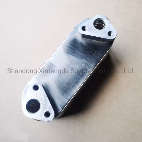 Китайский завод по сборке охладителя охлаждающего масла двигателя Weichai Wp6 266b P8 OEM 1001995518 1001995520